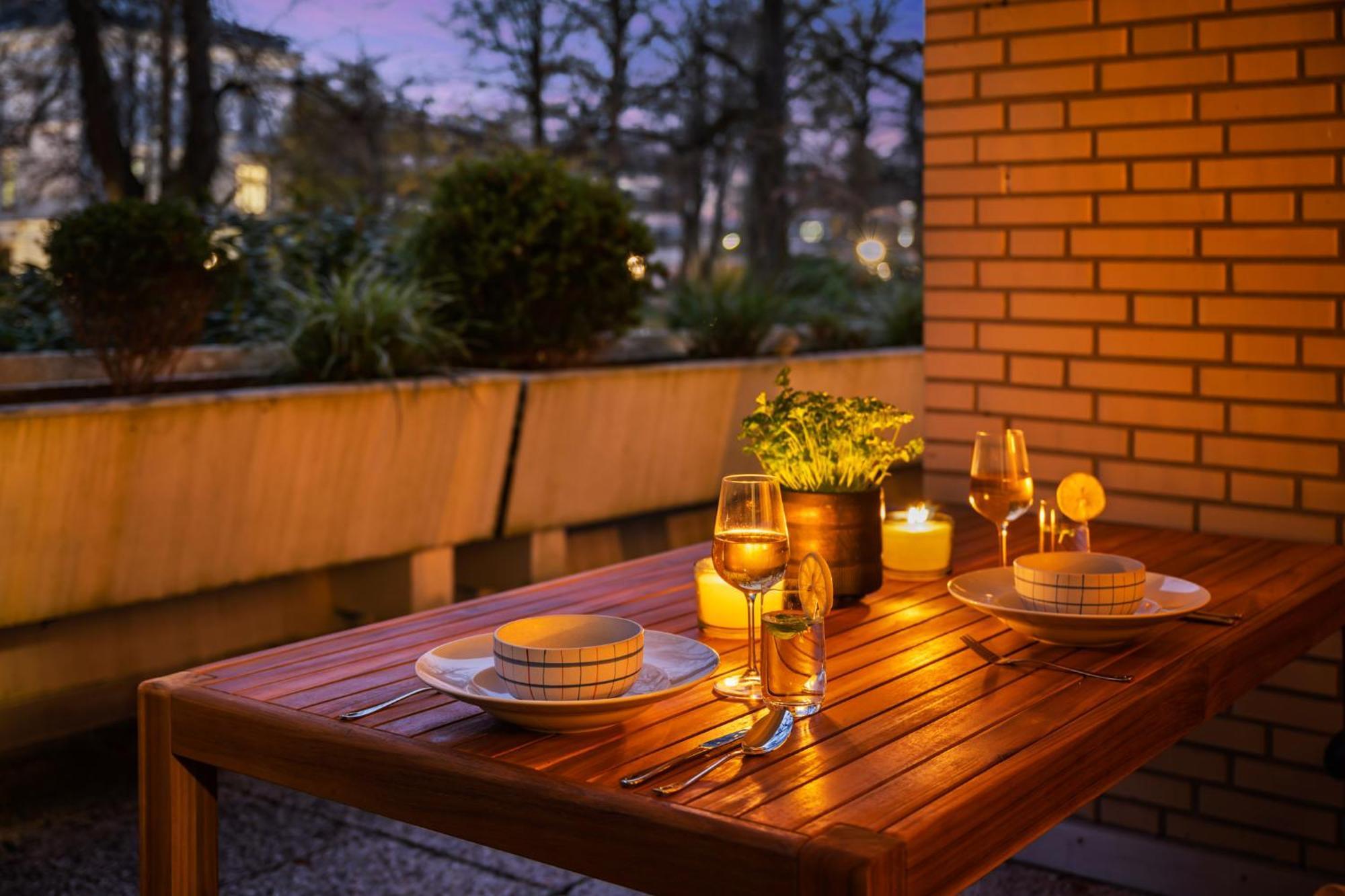 Stilvolle Stadtoase, 116 Qm, Parkblick, Wassernah, Parkplatz Wilhelmshaven Exterior foto